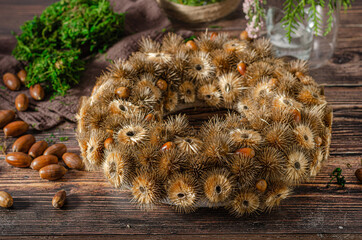 Still life advent wreath
