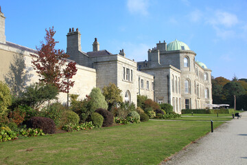 Powerscourt estate and garden in Dublin, Ireland 