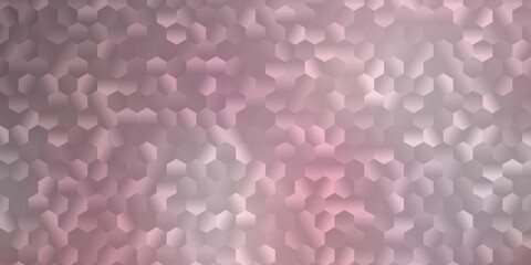 Light red vector texture with memphis shapes.