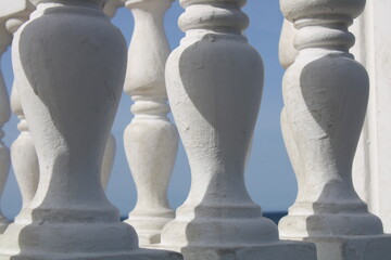 3 white columns in Sevastopol