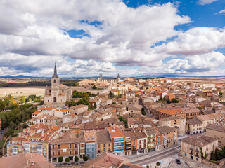Fototapeta premium Colegiata de san Pedro, Lerma, Burgos province, Spain