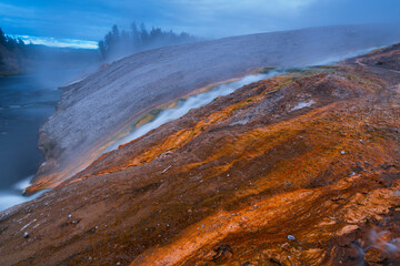 Grand Prismatic Area, Yellowstone National Park, Unesco World Heritage Site, Wyoming, Usa, America