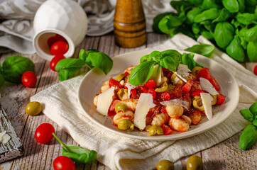 Gnocchi tomato sauce bio