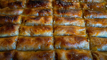 sweet traditional Greek pumpkin pie