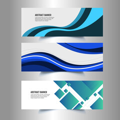 business web banner template, abstract banner,  webs banner vector format