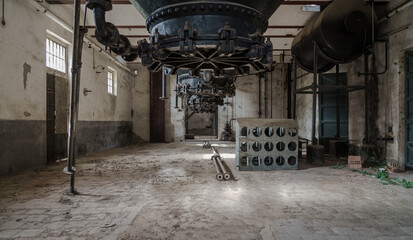 Old abandoned heavy industry