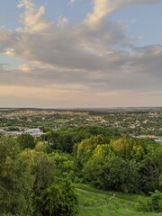 Obraz premium view of the city