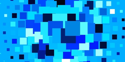Light BLUE vector backdrop with rectangles.