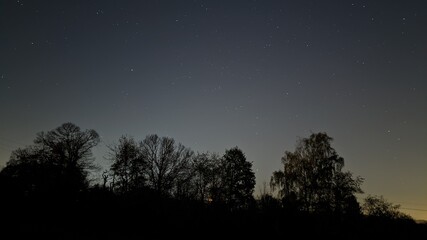Fototapeta na wymiar Nachtpanorama