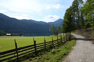 Mariensteig am Achensee bei Achenkirch Tirol Österreich