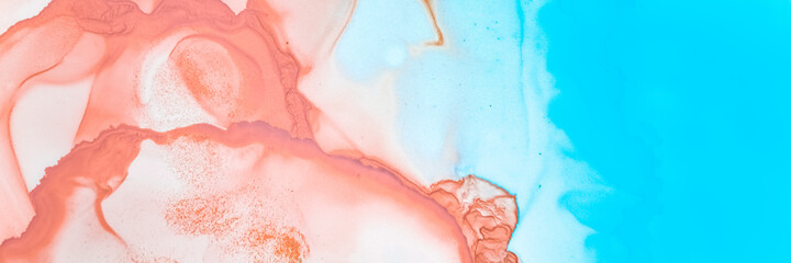 Obraz na płótnie Canvas Marble Abstract Art. Mineral Background. Marin 