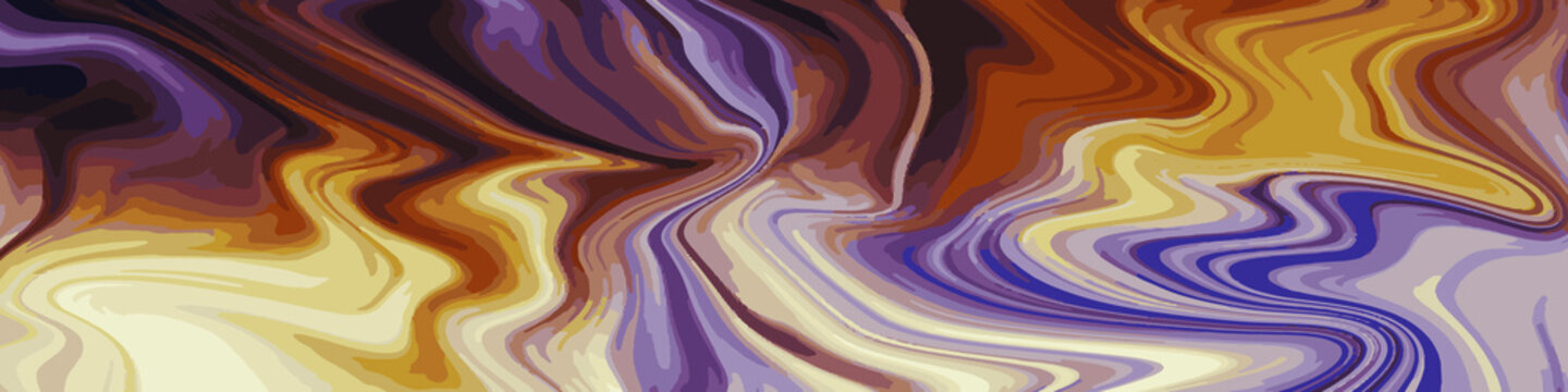 Paint splash. Liquid marbling effect. Color fluid background © Renat