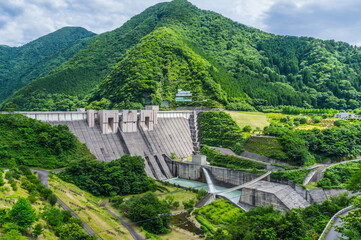 Fototapeta na wymiar 奥大井のダム