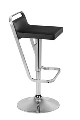 Modern bar chair on a white background .