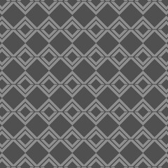 Abstract batik geometric seamless pattern, texture background with dark color. Suitable for arts and decorative printing such as covers, banners, fabrics and clothing. Vector