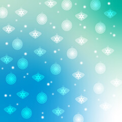 winter holiday sparkling background with positive and motivated elements of joy and happiness on background with gold and other festive colors