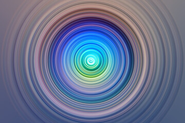Abstract Radial Motion Blur on a blue, gray, pink Background. Circle pattern for label, textiles, garment or brochure design. Background for modern graphic design and text.    