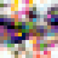 Colorful squares, texture, abstract geometric background