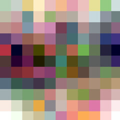 Multicolored texture, abstract background with squares