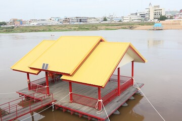Fototapeta premium lifeguard tower on the beach
