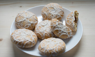cookies on a plate