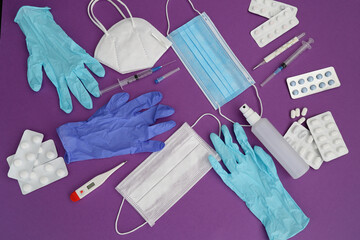 Protective equipment during the coronavirus COVID‑19 pandemic