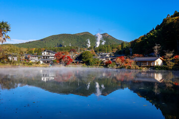 Fototapeta premium 由布院金鱗湖