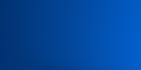 Modern blue wavy lines abstract presentation background