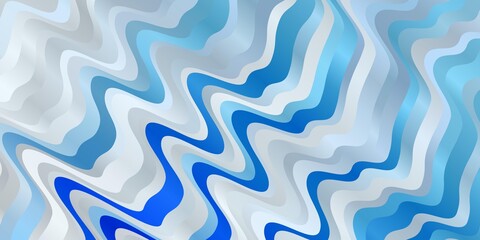 Light BLUE vector pattern with curved lines.