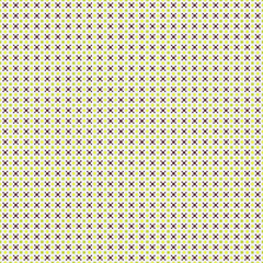 Abstract Cross Pattern Dots Logo generative computational art illustration