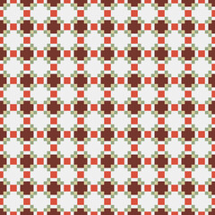 Abstract Cross Pattern Dots Logo generative computational art illustration