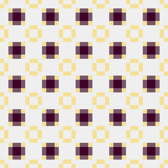 Fototapeta premium Abstract Cross Pattern Dots Logo generative computational art illustration