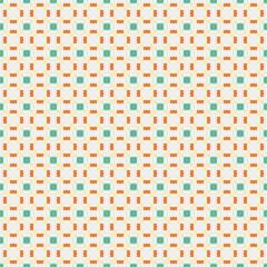 Fototapeta premium Abstract Cross Pattern Dots Logo generative computational art illustration