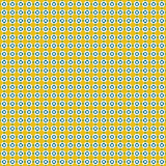 Abstract Cross Pattern Dots Logo generative computational art illustration