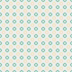 Abstract Cross Pattern Dots Logo generative computational art illustration