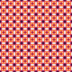 Abstract Cross Pattern Dots Logo generative computational art illustration