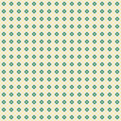 Abstract Cross Pattern Dots Logo generative computational art illustration