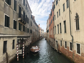 view of Grand Canal in Venice, Italy