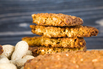 round-shaped cookies
