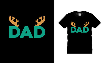 Dad christmas t shirt design, typography, apparel, vector, eps 10, vintage