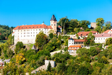 Fototapeta na wymiar Vimperk castle, Czech Republic