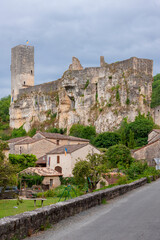 Fototapeta na wymiar Castle Gavaudun in Lot-et-Garonne, Aquitaine, France