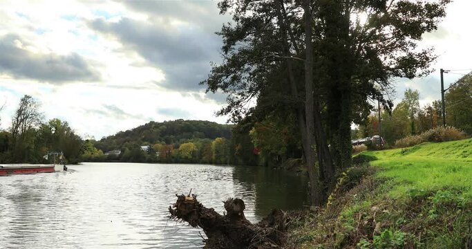 Transports ferroviaire et fluvial dans le d&eacute;partement de l'Oise