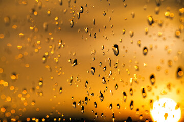 beautiful yellow bright the clouds