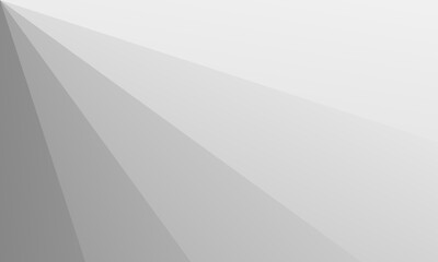 Abstract white and gray triangle technology modern background.