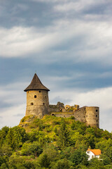 Fototapeta na wymiar castle Somoska on Slovakia Hungarian border