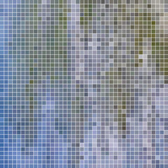abstract vector square pixel mosaic background