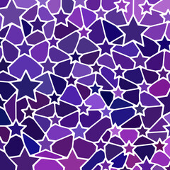 abstract vector stained-glass mosaic background