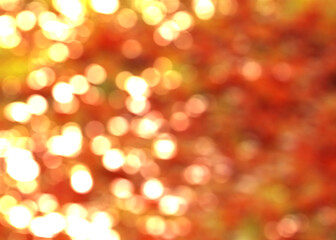 golden abstract light bokeh background