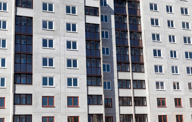 construction of apartment buildings